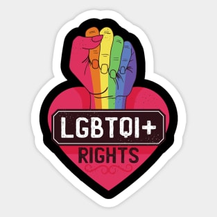 LGBTQI Rights Sticker